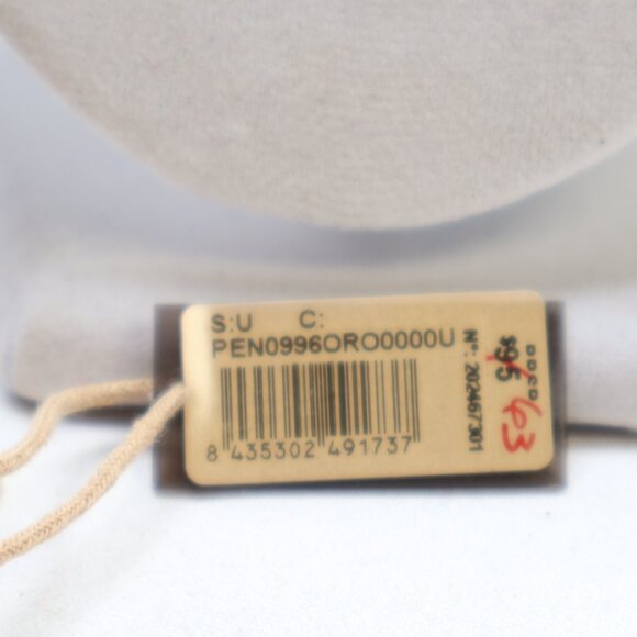 Uno de 50 Gold Tone Intrepida Stud Earrings $95 New - Picture 5 of 5